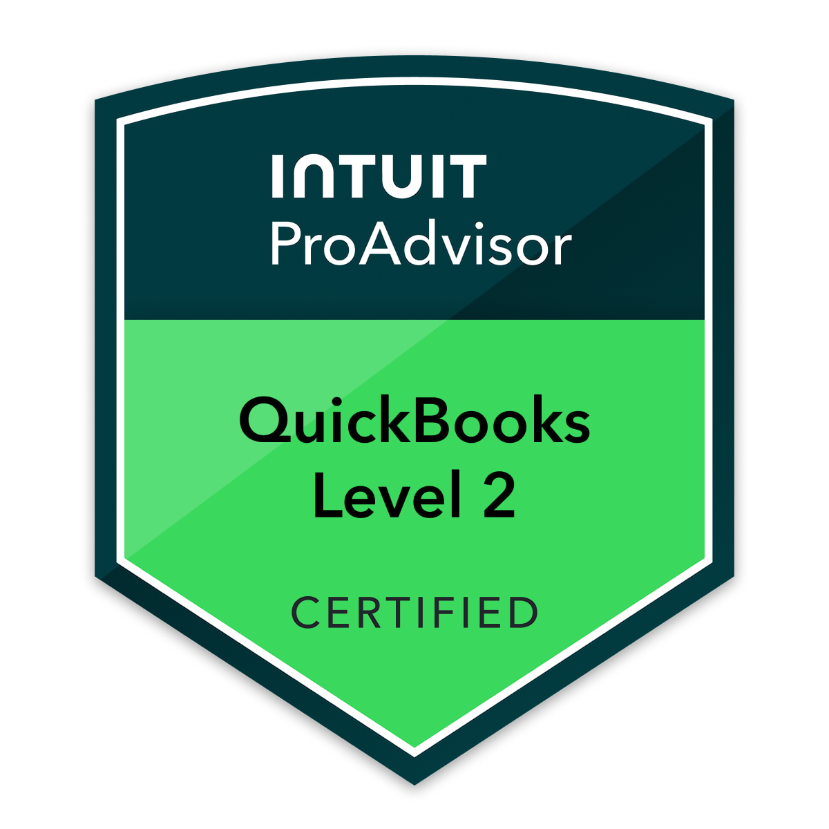 QuickBooks Level 2 Certified badge